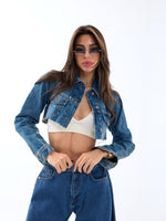 6290 Jeansjacke – Blau