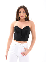 6324 CROP-SİYAH