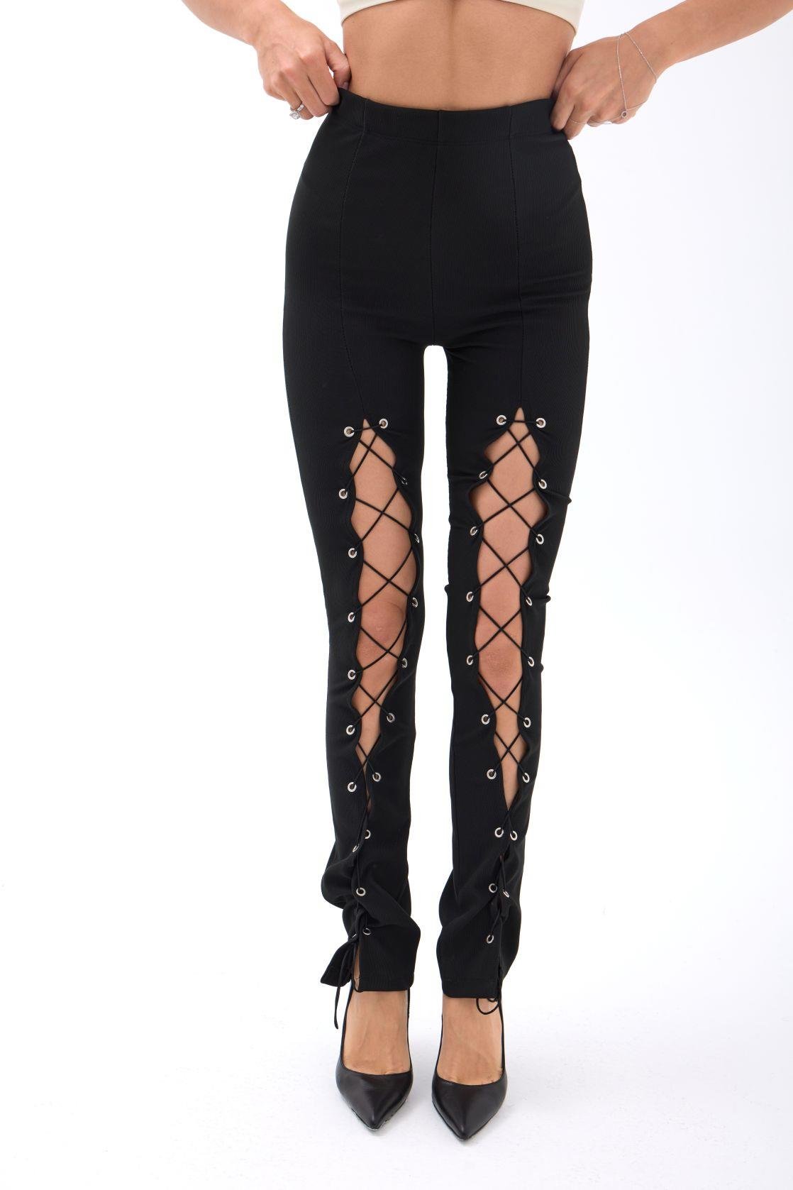 6440 LEGGINGS-SCHWARZ