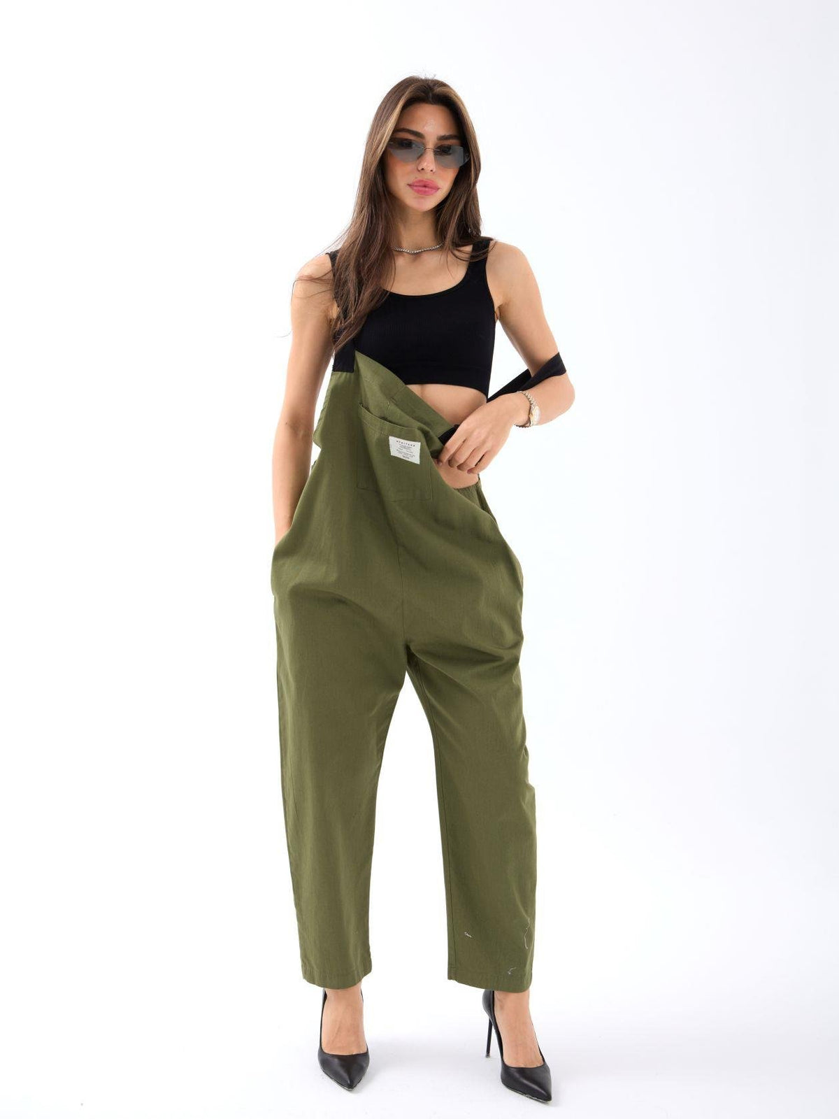 6482 OVERALLS-GRÜN