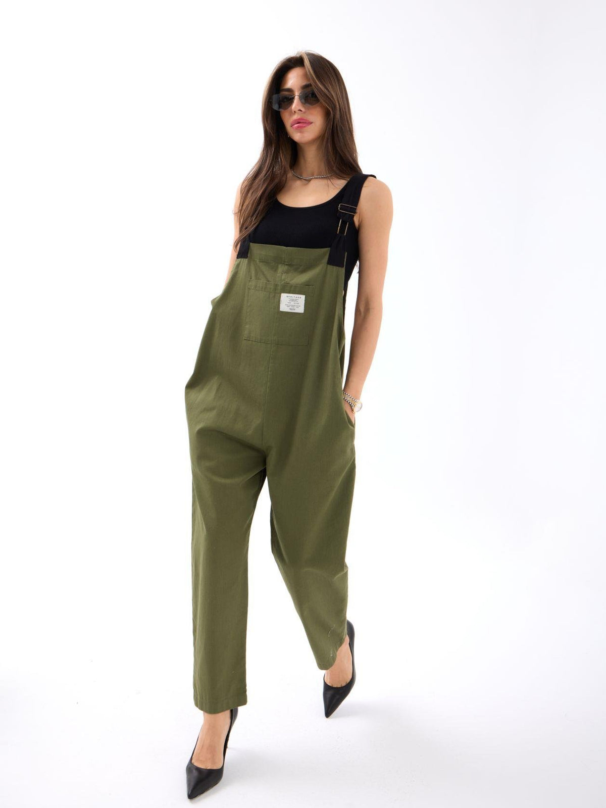 6482 OVERALLS-GRÜN