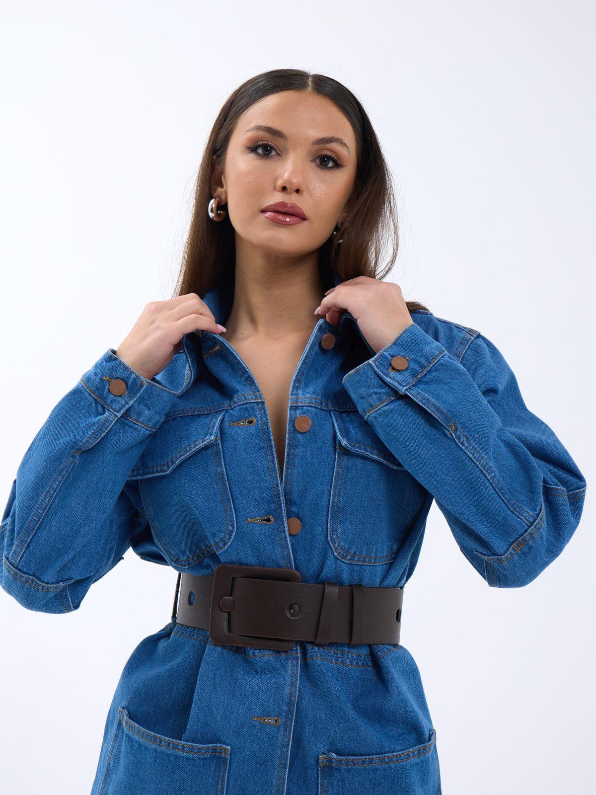 6578 Jeansjacke – Blau