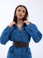 6578 Jeansjacke – Blau