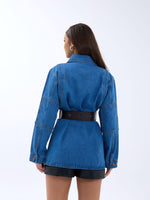 6578 Jeansjacke – Blau
