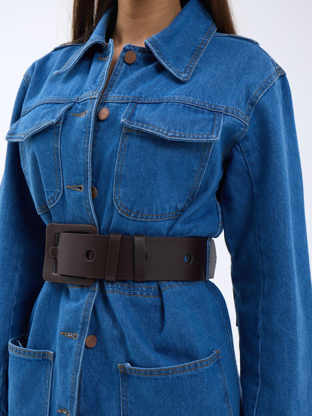 6578 Jeansjacke – Blau
