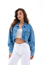 6600 Jeansjacke – Blau