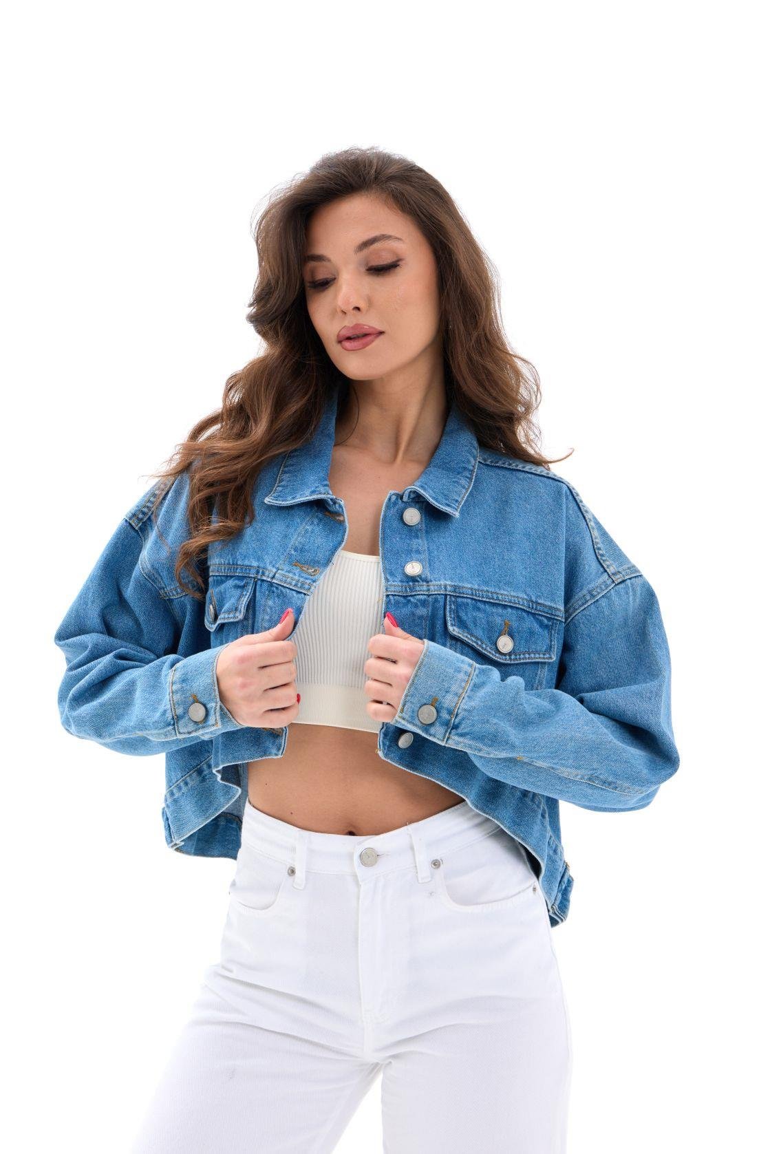 6600 Jeansjacke – Blau
