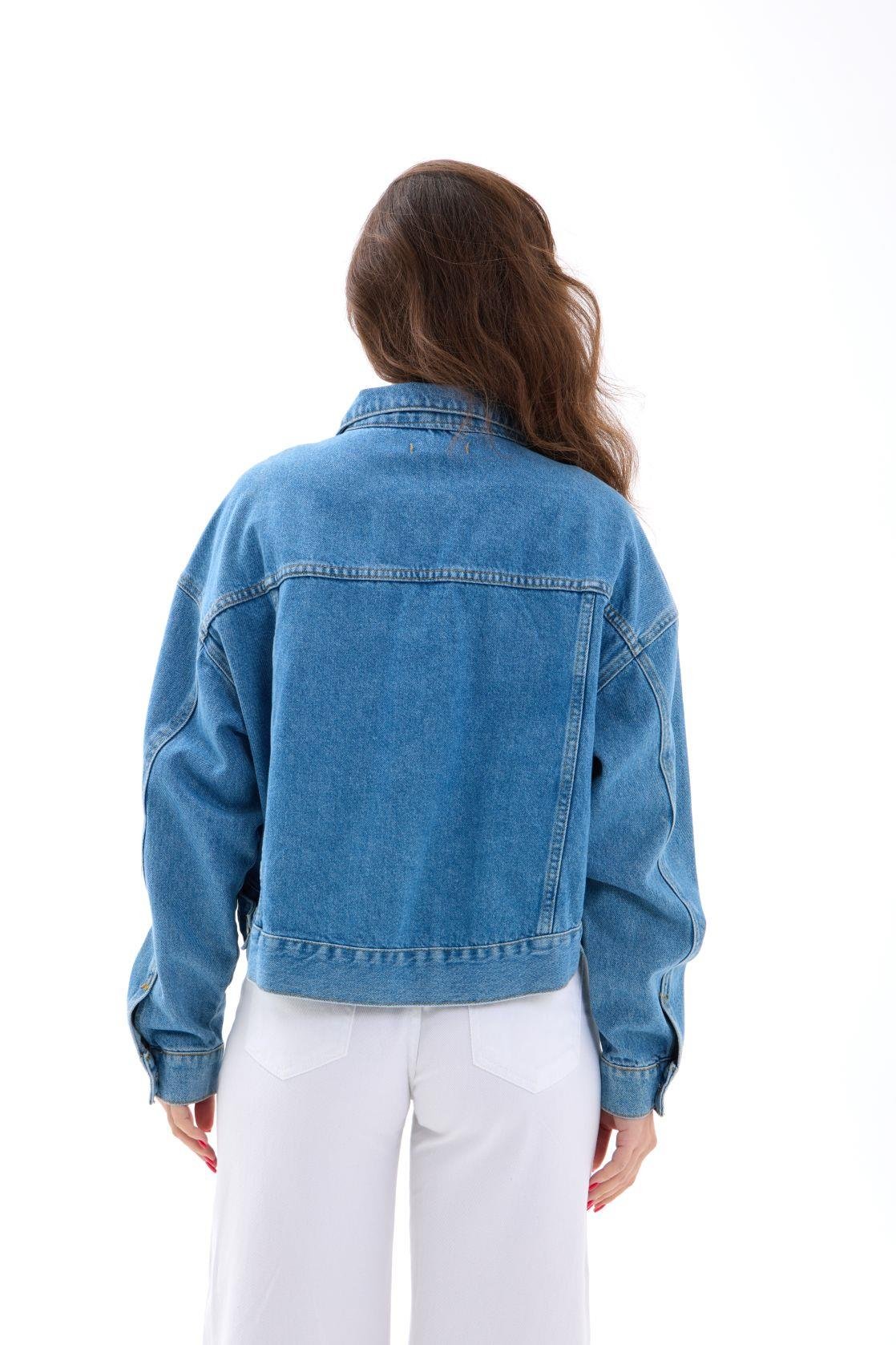 6600 Jeansjacke – Blau