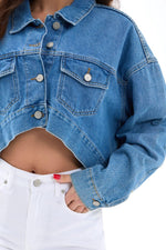 6600 Jeansjacke – Blau