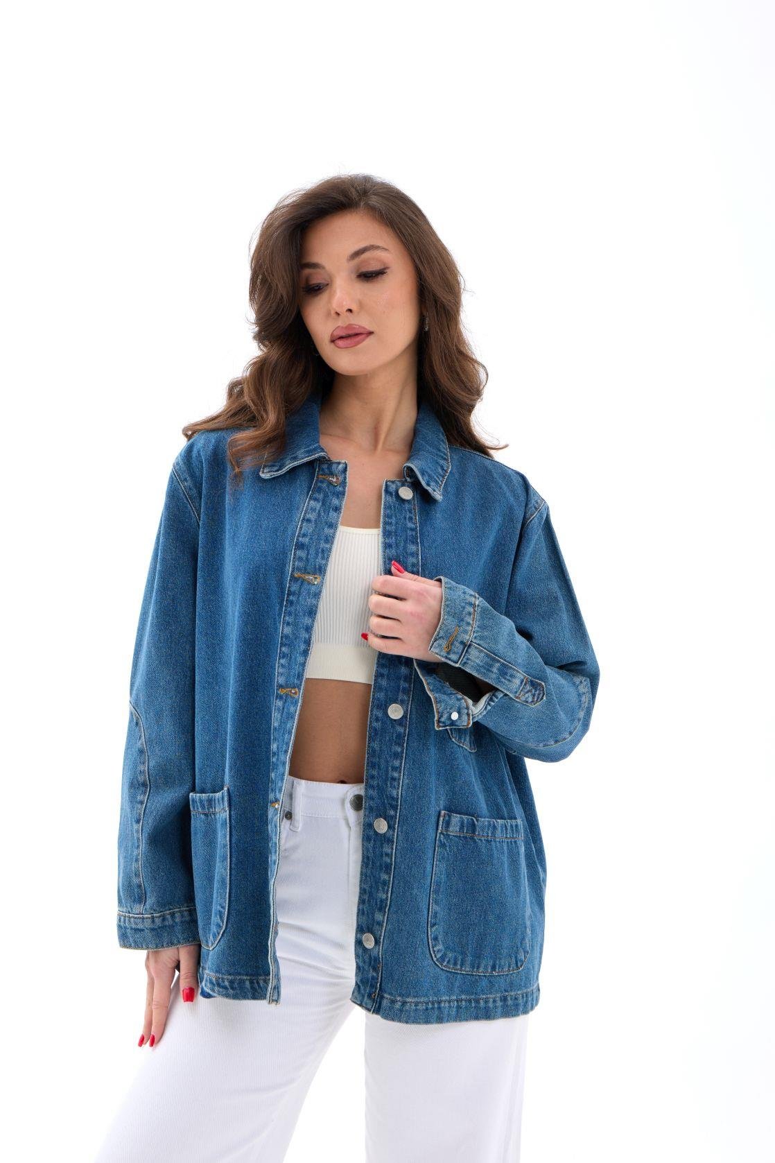 6614 Jeansjacke – Blau