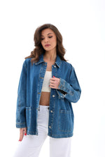 6614 Jeansjacke – Blau