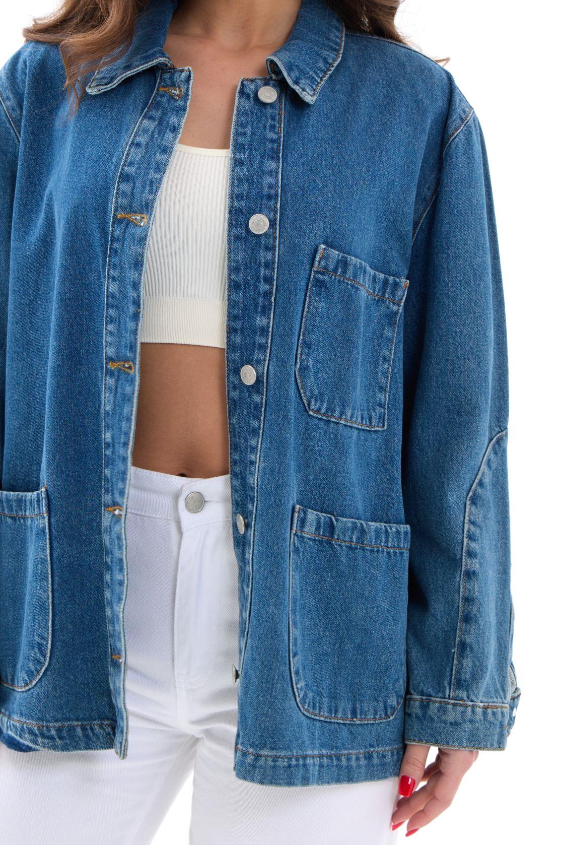 6614 Jeansjacke – Blau