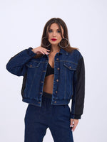 6615 Jeansjacke – Blau
