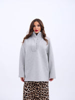 6616 SWEAT-GRAU
