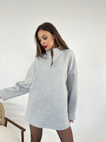 6617 SWEAT-GRAU MELANGE