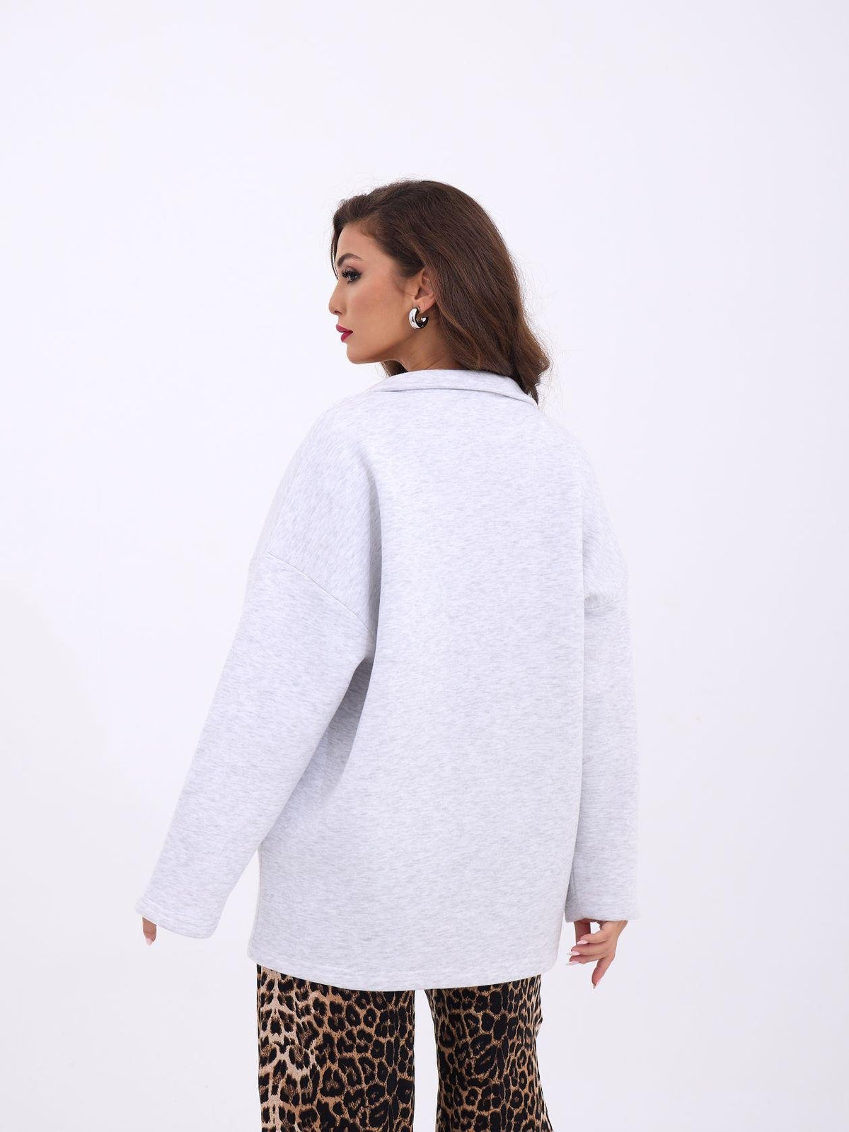 6617 SWEAT-SNOW MELANGE