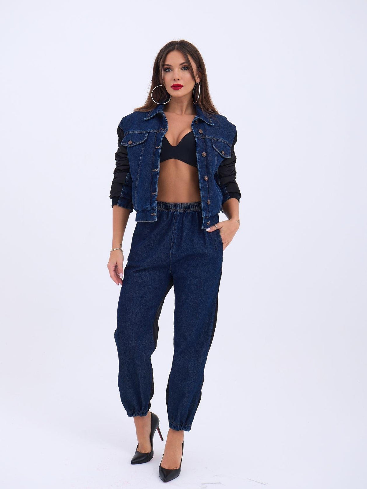 6627 JEANS-BLAU