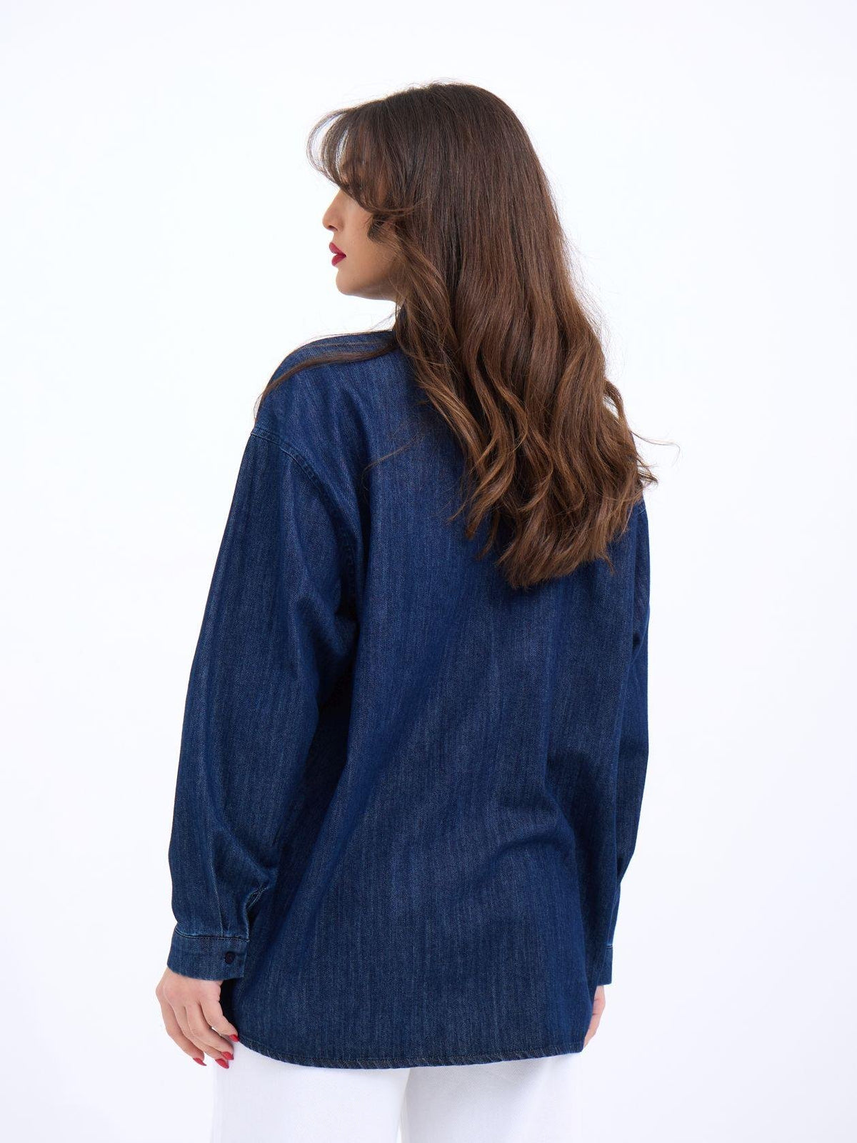 6633 Jeanshemd-Blau