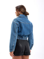 6701 Jeansjacke – Blau