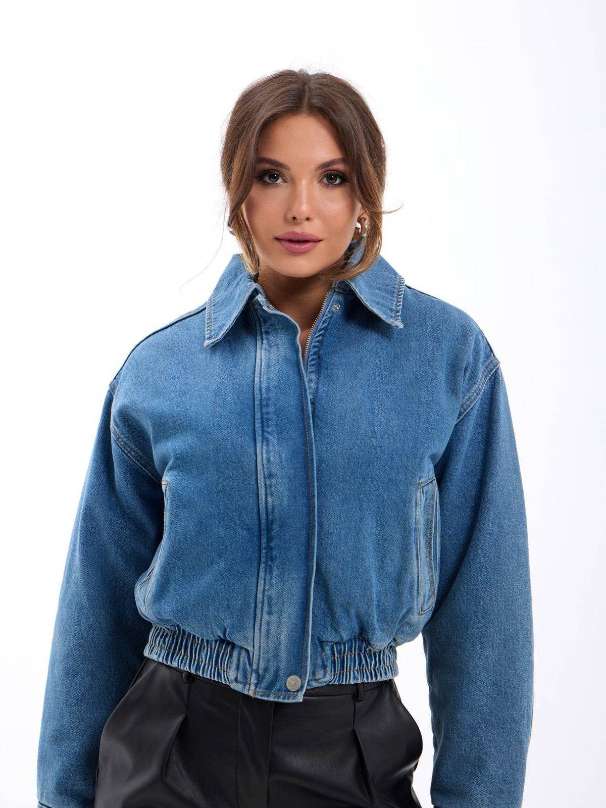 6701 Jeansjacke – Blau