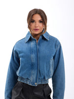 6701 Jeansjacke – Blau