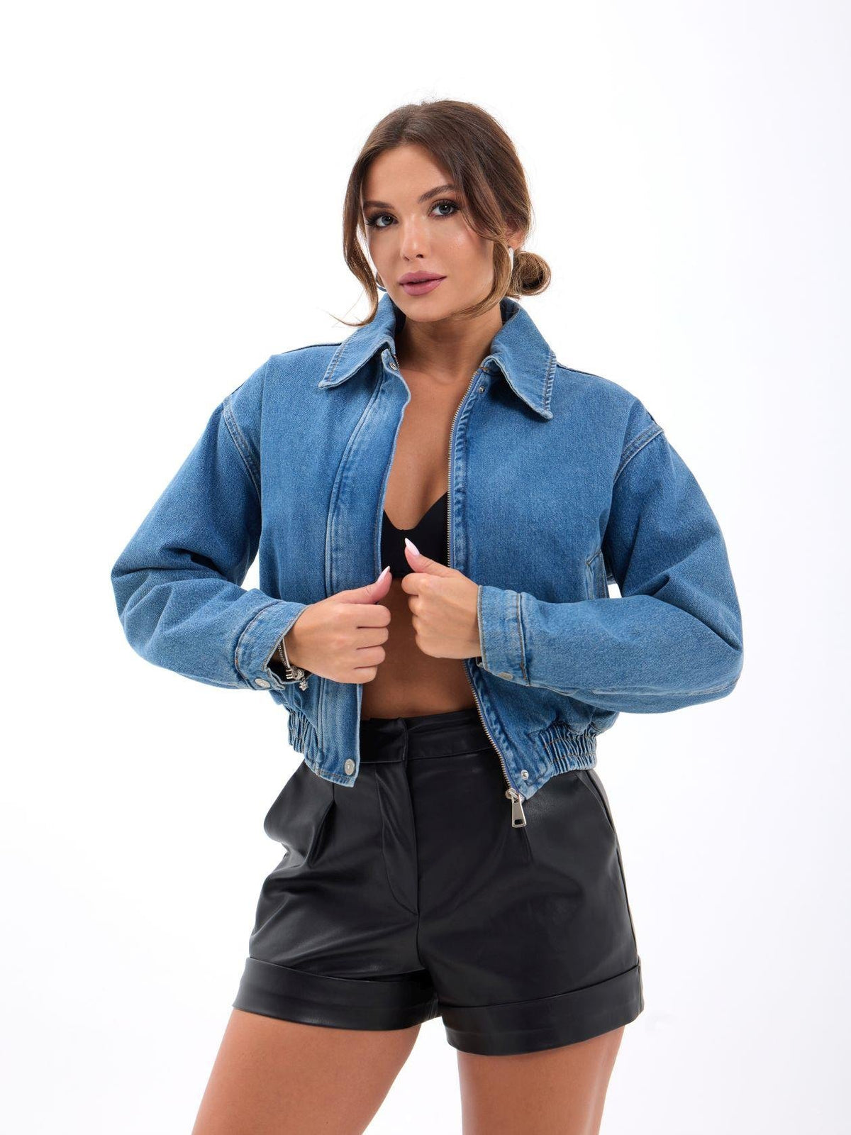 6701 Jeansjacke – Blau