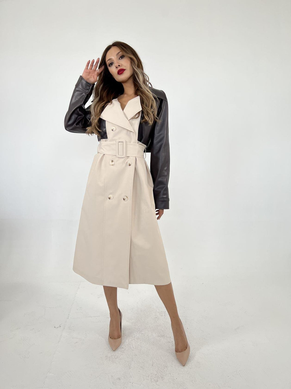 6708 TRENCHCOAT-ECRU