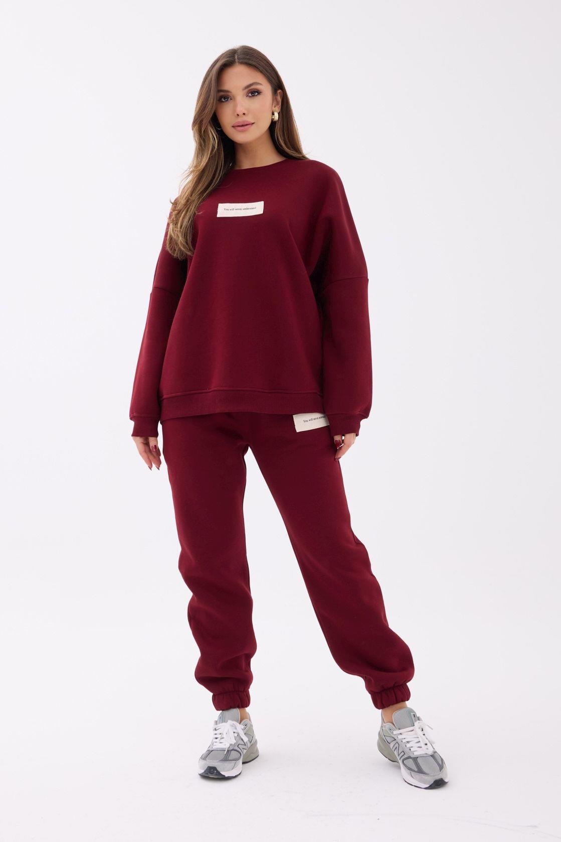 6710 EŞOFMAN TAKIM-BORDO