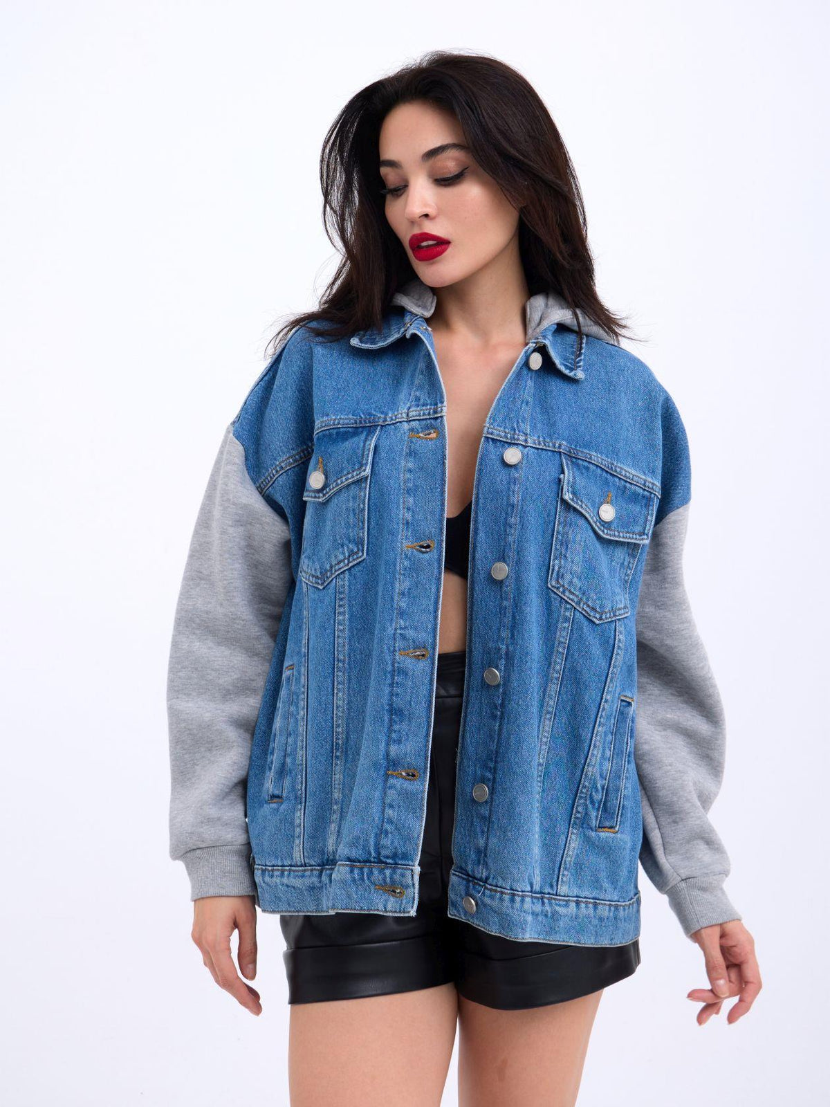 6712 Jeansjacke – Blau