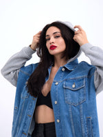 6712 Jeansjacke – Blau