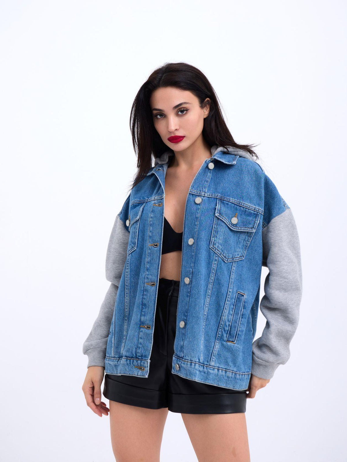 6712 Jeansjacke – Blau