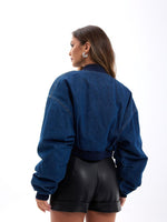 6714 Jeansjacke – Blau