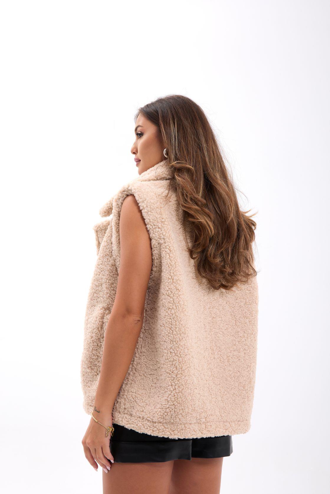 6719 TEDDYWESTE-BEIGE