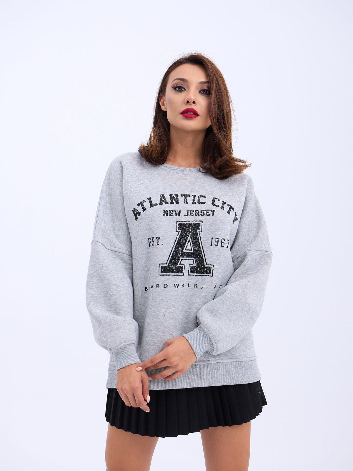6731 SWEAT-GRAU