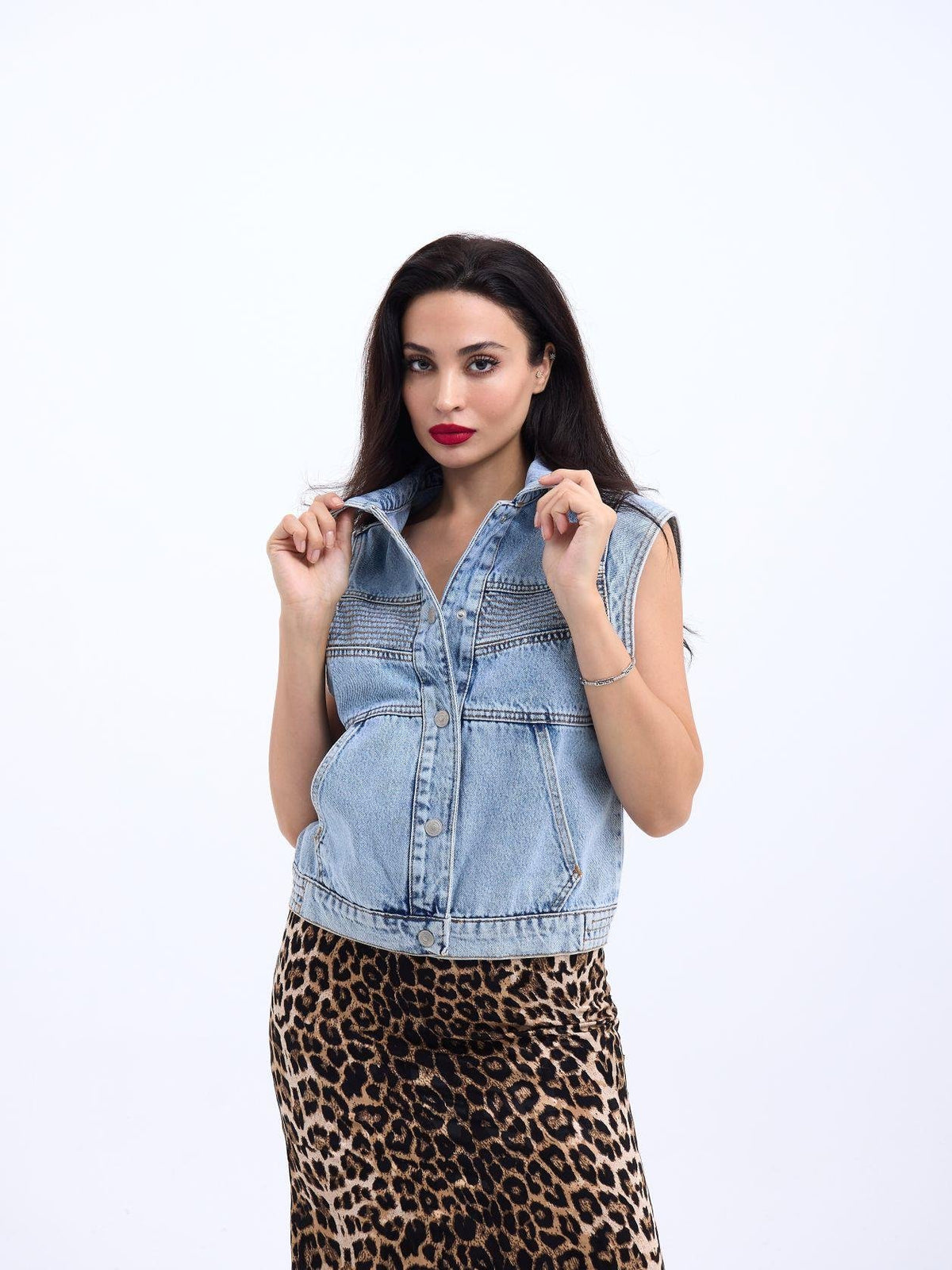 6779 Jeansweste, Blau