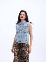 6779 Jeansweste, Blau
