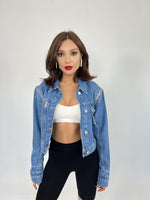 6852 Jeansjacke – Blau