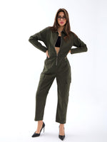 6869 JUMPSUIT-KHAKI