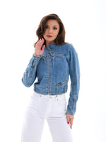 6908 Jeansjacke – Blau