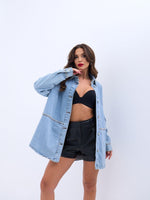 6918 Jeansjacke – Blau