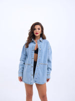 6918 Jeansjacke – Blau