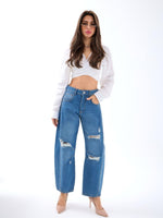 7086 JEANS-BLAU