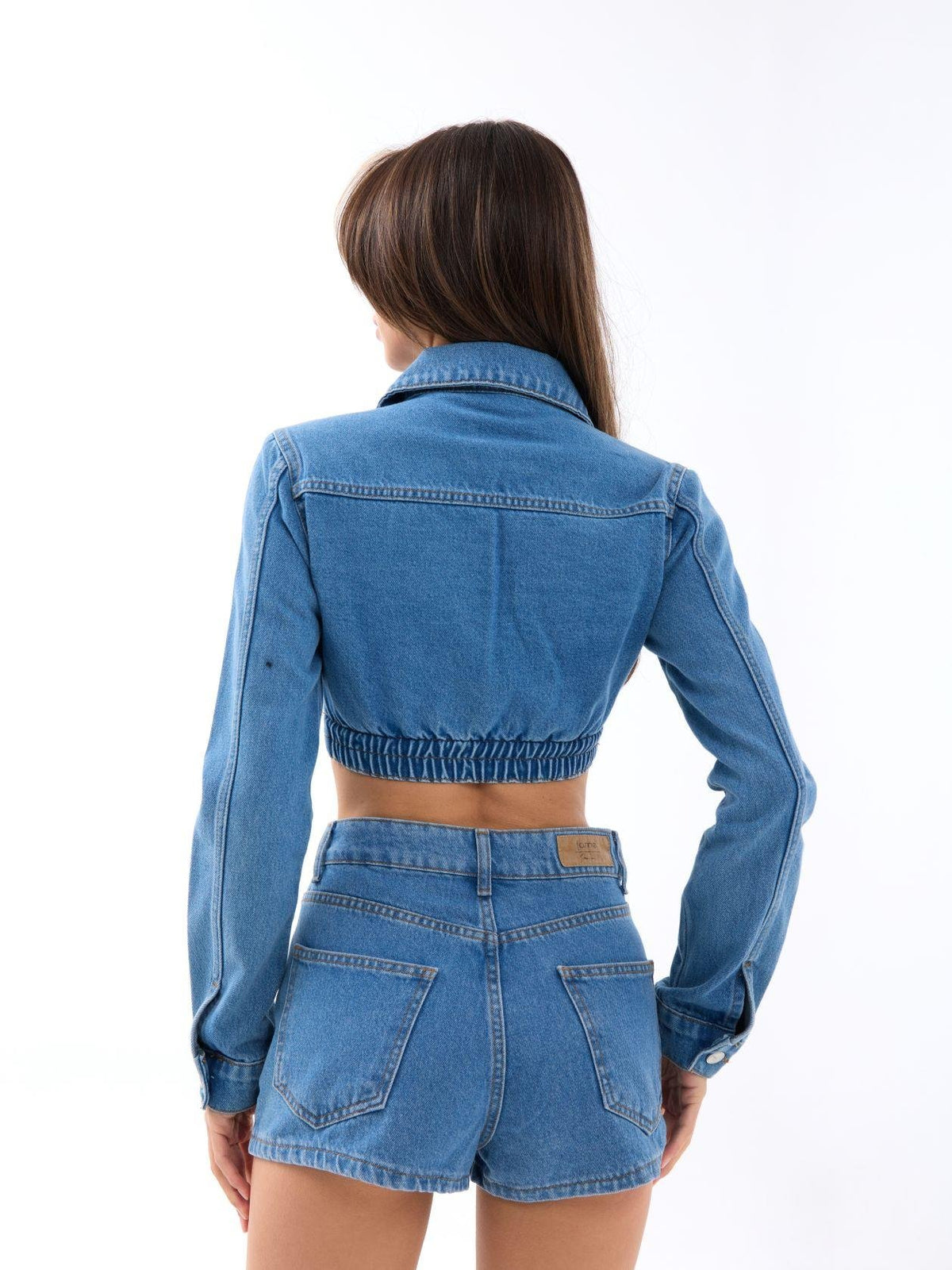 7146 Jeansjacke – Blau