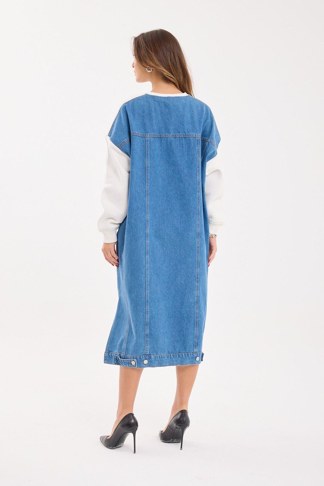 7194 LANGER SWEAT-ECRU