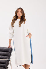 7194 LANGER SWEAT-ECRU