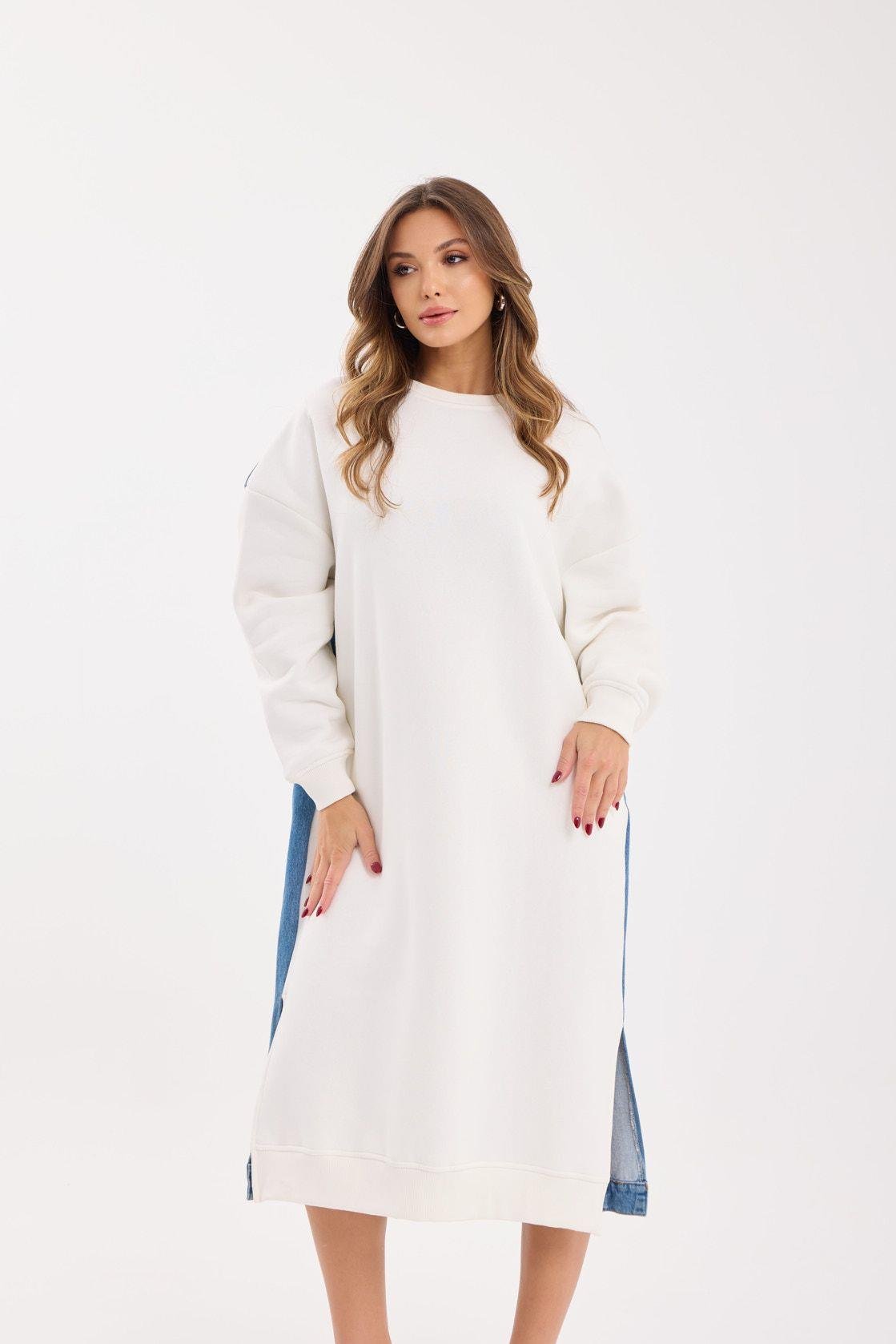 7194 LANGER SWEAT-ECRU