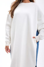 7194 LANGER SWEAT-ECRU