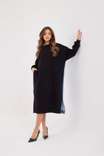 7194 UZUN SWEAT-SİYAH