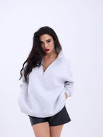 7199 SWEAT-SNOW MELANGE