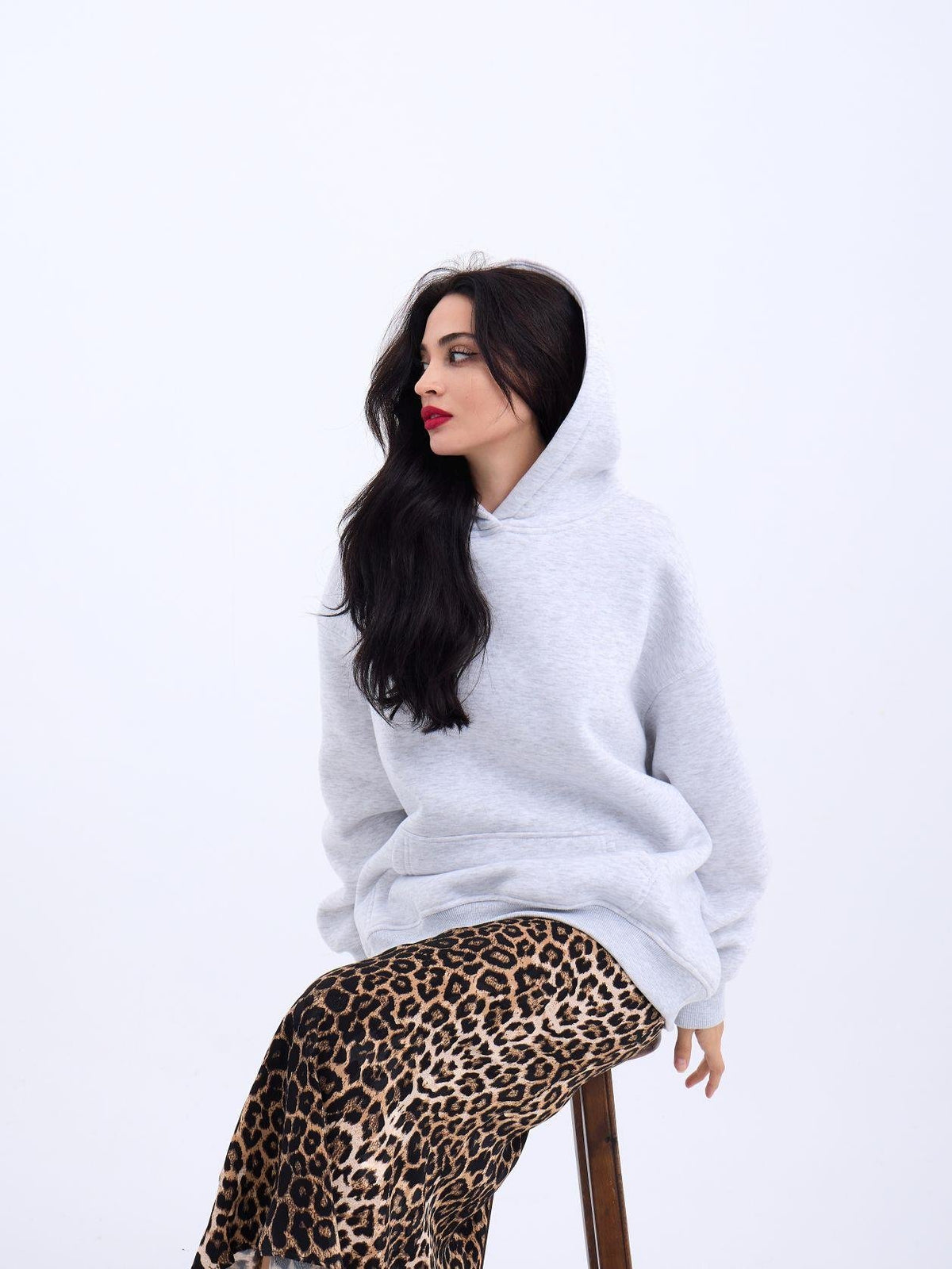 7214 SWEAT-SNOW MELANGE